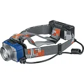 Фонарь налобный Navigator NPT H18 светодиодный 1 LED 10 Вт аккумуляторный 3,7 В Li-Ion 2000 мАч пластик/алюминий 7 режимов (14238)