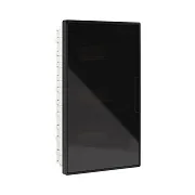 Щит распределительный встраиваемый DKC Frame ЩРВ-П пластиковый IP40 529х312х100 мм 36 модулей черная дверь (F36B1BDDIY)