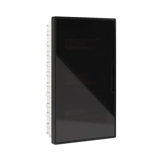Щит распределительный встраиваемый DKC Frame ЩРВ-П пластиковый IP40 529х312х100 мм 36 модулей черная дверь (F36B1BDDIY) Щит распределительный встраиваемый DKC Frame ЩРВ-П пластиковый IP40 529х312х100 мм 36 модулей черная дверь (F36B1BDDIY)