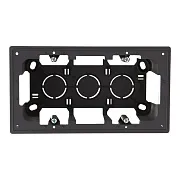 Коробка монтажная Simon 24 Harmonie двухместная накладная графит (2400752-038) Коробка монтажная Simon 24 Harmonie двухместная накладная графит (2400752-038)