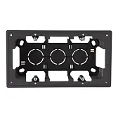 Коробка монтажная Simon 24 Harmonie двухместная накладная графит (2400752-038) Коробка монтажная Simon 24 Harmonie двухместная накладная графит (2400752-038)