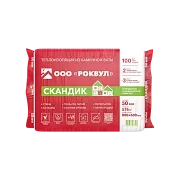 Утеплитель Роквул Лайт Баттс Скандик 800x600x50 мм 5,76 кв. м Утеплитель Роквул Лайт Баттс Скандик 800x600x50 мм 5,76 кв. м
