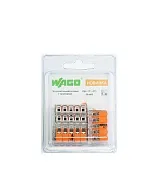 Клемма на 5 проводов Wago 221-415 0,2-4 кв. кв. мм с рычажками без пасты (6 шт.)