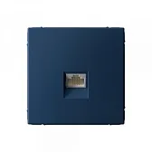 Розетка компьютерная Systeme Electric ArtGallery встраиваемая аквамарин RJ45 (SE GAL001186)