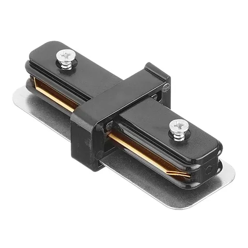 Коннектор для однофазного шинопровода прямой Arte Lamp Track черный (A130206) Коннектор для однофазного шинопровода прямой Arte Lamp Track черный (A130206)