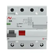 УЗО EKF Averes DV 63А 3P+N тип AC 300 мА 10 кА (rccb-4-63-300-ac-av)