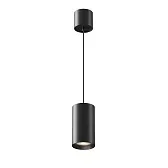 Светильник светодиодный подвесной Maytoni Vol 4000К 20 Вт 7 кв.м черный IP20 (P100PL-20W4K-B)