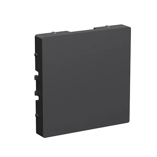 Заглушка Systeme Electric AtlasDesign встраиваемая базальт (ATN001409)
