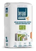 Клей для пенополистирола и минваты Bergauf Isofix зимний 25 кг Клей для пенополистирола и минваты Bergauf Isofix зимний 25 кг