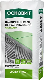 Клей для плитки Основит AC12 T Мастпликс выравнивающий 25 кг