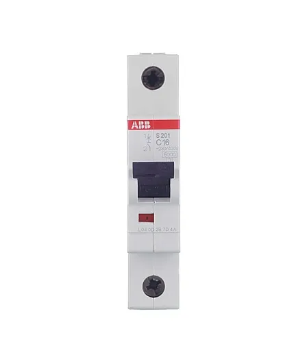 Автоматический выключатель модульный ABB S201 1P 16А тип C 6 кА 230/400 В (2CDS251001R0164) Автоматический выключатель модульный ABB S201 1P 16А тип C 6 кА 230/400 В (2CDS251001R0164)