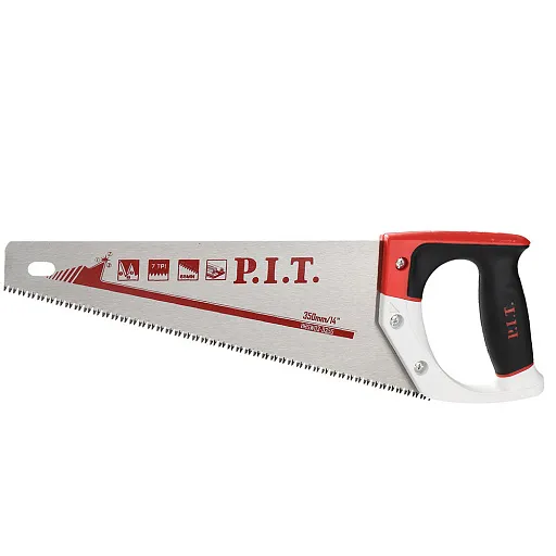Ножовка по дереву P.I.T. Control HHSW03-0350 350 мм 7 зуб/дюйм средний зуб Ножовка по дереву P.I.T. Control HHSW03-0350 350 мм 7 зуб/дюйм средний зуб