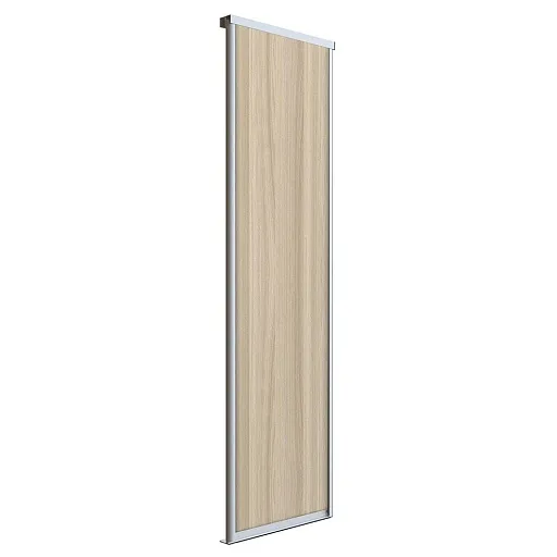 Дверь-купе 783x2552 мм ясень шимо светлый/серебро Elegant Дверь-купе 783x2552 мм ясень шимо светлый/серебро Elegant