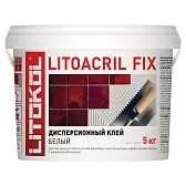 Клей для плитки Litokol Litoacril Fix готовый 5 кг Клей для плитки Litokol Litoacril Fix готовый 5 кг