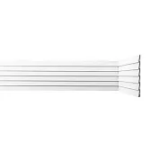 Панель декоративная из экополимера 200х2600х9 мм Bello Deco XPS СП 05/2.6 белая 0,52 кв.м Панель декоративная из экополимера 200х2600х9 мм Bello Deco XPS СП 05/2.6 белая 0,52 кв.м