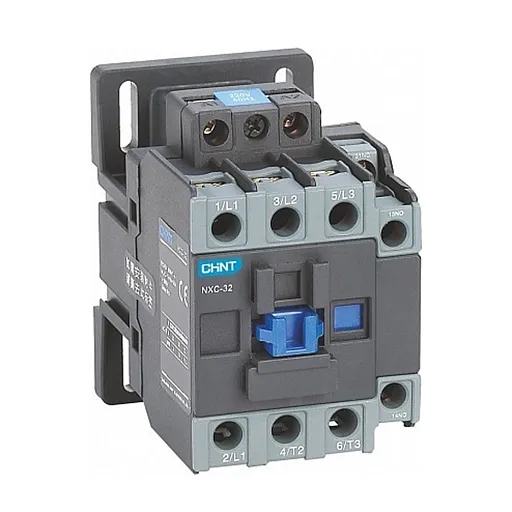 Контактор модульный Chint NXC-12 220 В 12 А тип AC 1НО+1НЗ (836712)