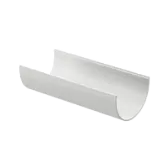 Docke STANDARD Желоб водосточный 120 мм * 1,5м (Белый)