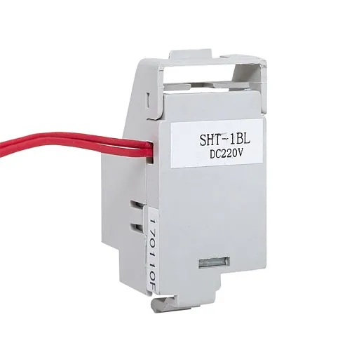 Расцепитель независимый SHT для TR DC220V слева EKF Averes 220 В на DIN-рейку (mccb-1L-SHT-TR-dc220-av)