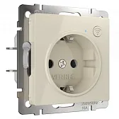 Умная розетка Werkel Minimir Home (W1171603) скрытая установка слоновая кость с заземлением Умная розетка Werkel Minimir Home (W1171603) скрытая установка слоновая кость с заземлением