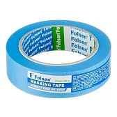 Лента малярная Folsen Professional для наружных работ синяя 30 мм 50 м УФ-стойкая (0265030)