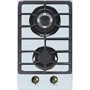 Варочная панель газовая Lauf PG-304WH classic 2 конфорки белая