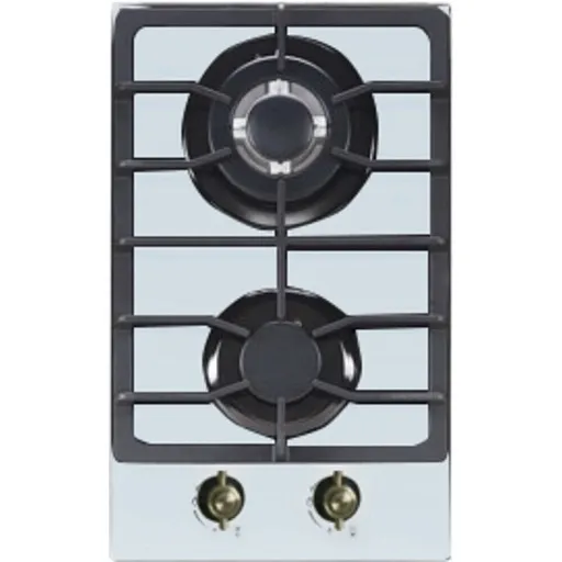Варочная панель газовая Lauf PG-304WH classic 2 конфорки белая Варочная панель газовая Lauf PG-304WH classic 2 конфорки белая