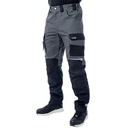 Брюки рабочие Brodeks KS302 54 рост 182-188 см графит серо-черный