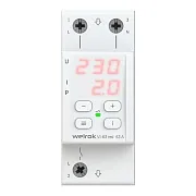 Реле напряжения модульное Welrok VI-63 red 220 В 63 А тип AC цифровое Реле напряжения модульное Welrok VI-63 red 220 В 63 А тип AC цифровое