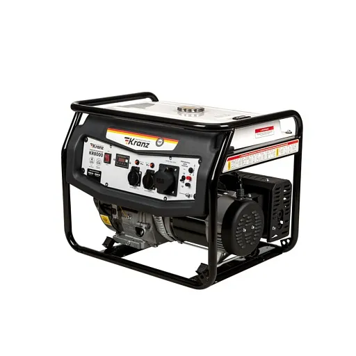 Генератор бензиновый Kranz KR8000 7 кВт (KR-16-1137) Генератор бензиновый Kranz KR8000 7 кВт (KR-16-1137)