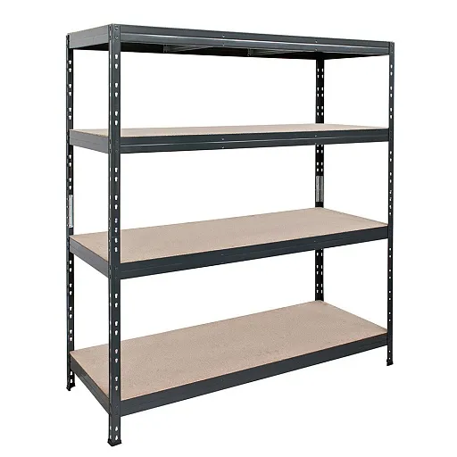 Стеллаж металлический черный AR Shelving 1800x1600x600 мм 4 полки Стеллаж металлический черный AR Shelving 1800x1600x600 мм 4 полки