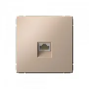 Розетка компьютерная Systeme Electric ArtGallery встраиваемая песочная RJ45 (GAL001286) Розетка компьютерная Systeme Electric ArtGallery встраиваемая песочная RJ45 (GAL001286)