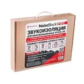 Звукоизоляция для канализационных труб StP NoiseBlock Pipe 110х6,7х3000 мм Звукоизоляция для канализационных труб StP NoiseBlock Pipe 110х6,7х3000 мм