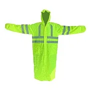 Плащ влагозащитный сигнальный полиэстер с ПВХ покрытием КМ (one size) рост 180-186 см желтый (686882)