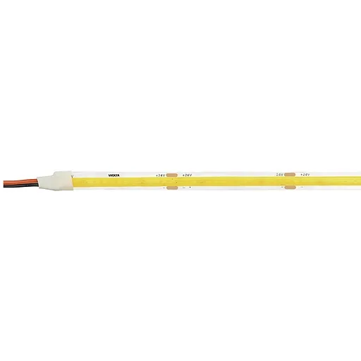 Лента светодиодная Wolta 3000К 24 В 11 Вт/м IP20 5 м (WLSCOB-11W/3000/24H320-01) Лента светодиодная Wolta 3000К 24 В 11 Вт/м IP20 5 м (WLSCOB-11W/3000/24H320-01)
