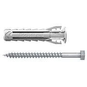 Дюбель распорный Fischer SX PLUS 12x60 мм нейлон с шурупом (2 шт.)