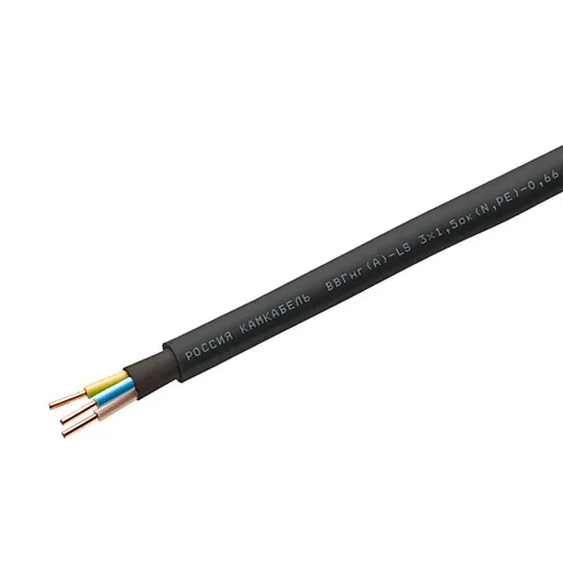 Кабель Камкабель ВВГнг(А)-LS 3х1,5 (100 м) Кабель Камкабель ВВГнг(А)-LS 3х1,5 (100 м)