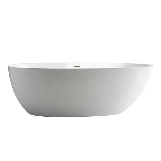 Ванна акриловая Abber 180х90 см отдельностоящая с ножками (AB9211-1.8)