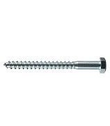 Болт сантехнический 8х90 мм DIN 571 оцинкованный (20 шт.) Болт сантехнический 8х90 мм DIN 571 оцинкованный (20 шт.)