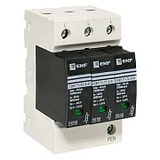 Ограничитель напряжения модульный EKF PROxima T1-T2 275 В 20 кА 3P (OV12-3-503)