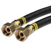 Шланг для газа резиновый Русло Гигант 1/2 ВР(г) х 1/2 ВР(г) 300 см черный