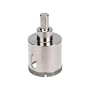 Коронка алмазная Kranz (KR-92-0012) по стеклу/керамике/керамограниту d40 мм