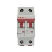 Автоматический выключатель модульный DKC Yon Max MD63S 2P 50А тип C 4,5 кА 400 В (MD63S-2PC50)