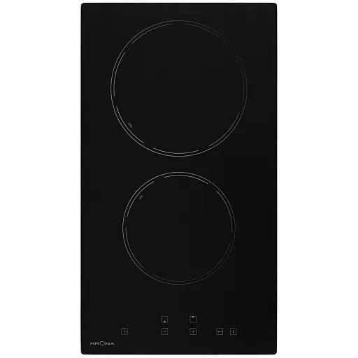 Варочная панель электрическая Krona Edel 30 BL TK 2 конфорки черная Варочная панель электрическая Krona Edel 30 BL TK 2 конфорки черная