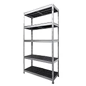 Стеллаж металлический AR Shelving Allroad Budget 1800х500х380 мм 5 полок