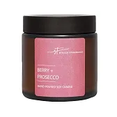 Свеча ароматическая Stella Fragrance Berry+Prosecco 90 г