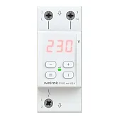 Реле напряжения модульное Welrok D2-63 red 220 В 63 А тип AC цифровое