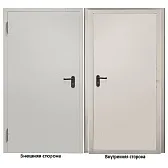 Дверь техническая Промет ДТ-1 глухая левая серый RAL 7035 850х2050 мм