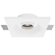 Светильник встраиваемый GU10 белый 10 Вт IP20 Technical Gyps Modern (DL006-GU10-RD-W)