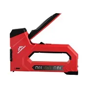 Степлер строительный для скоб Vertextools Pro (0043-07) 4 в 1 с регулировкой удара металлический Степлер строительный для скоб Vertextools Pro (0043-07) 4 в 1 с регулировкой удара металлический