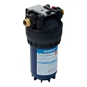 Корпус фильтра Аквафор Гросс 10 для холодной воды 10BB 1 НР(ш) х 1 НР(ш) синий Корпус фильтра Аквафор Гросс 10 для холодной воды 10BB 1 НР(ш) х 1 НР(ш) синий